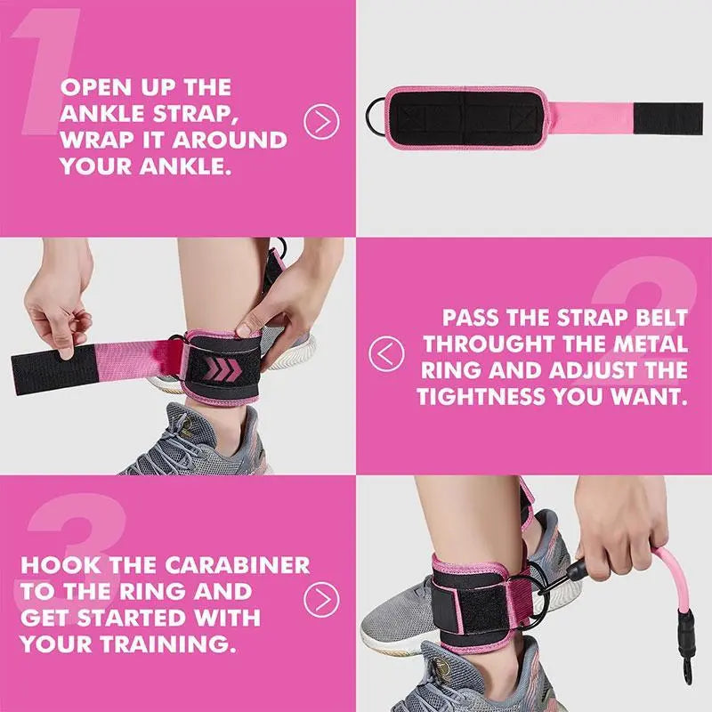 5-Pack Resistance Bands for Legs & Hips 🍑💪