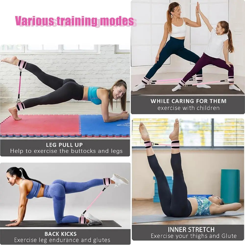 5-Pack Resistance Bands for Legs & Hips 🍑💪