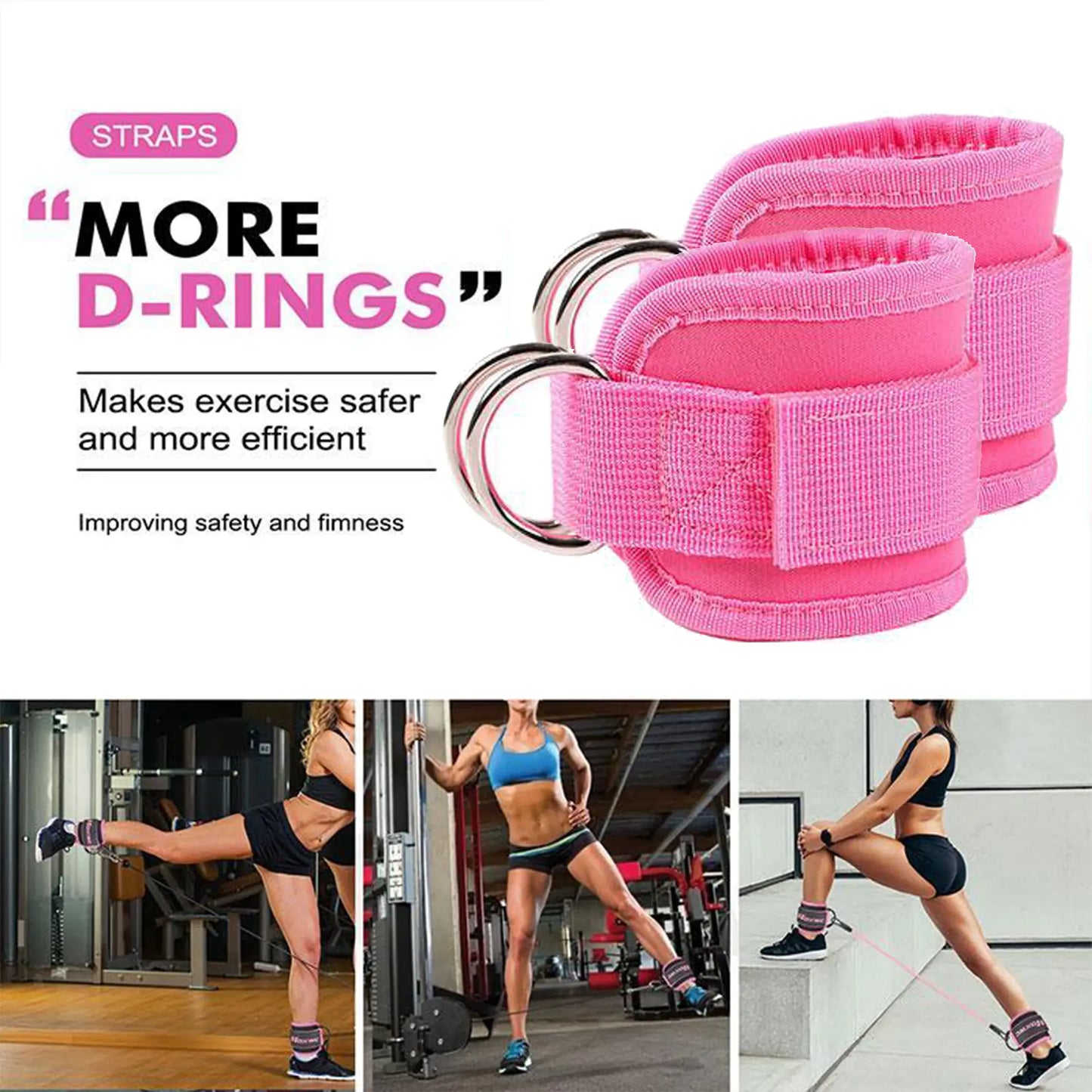 5-Pack Resistance Bands for Legs & Hips 🍑💪
