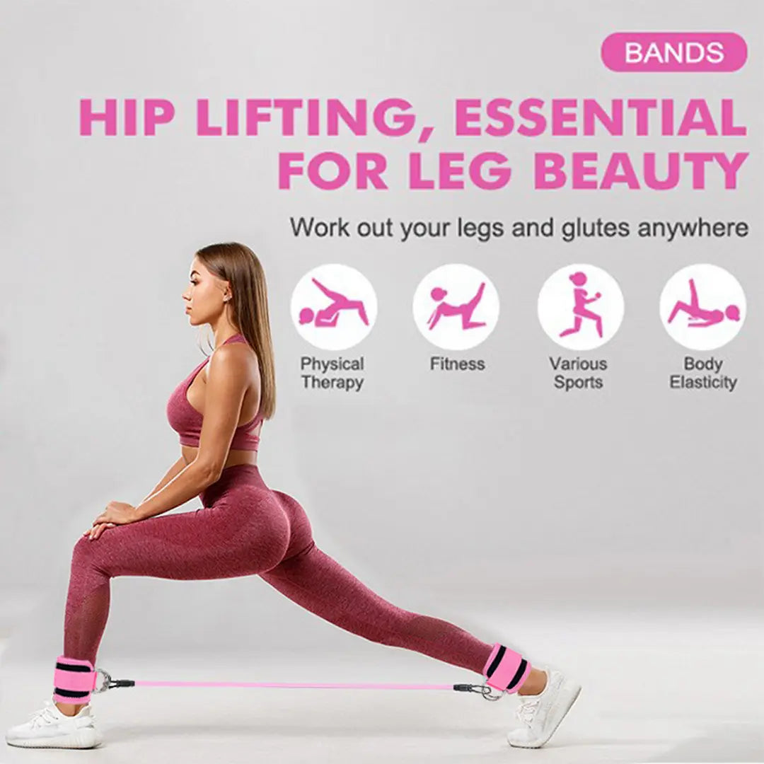 5-Pack Resistance Bands for Legs & Hips 🍑💪